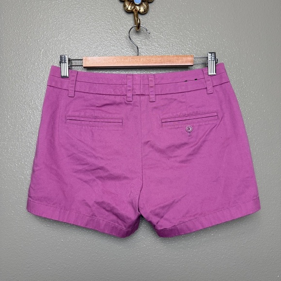 J. Crew Purple Chino Shorts Size 2 - Picture 3 of 5